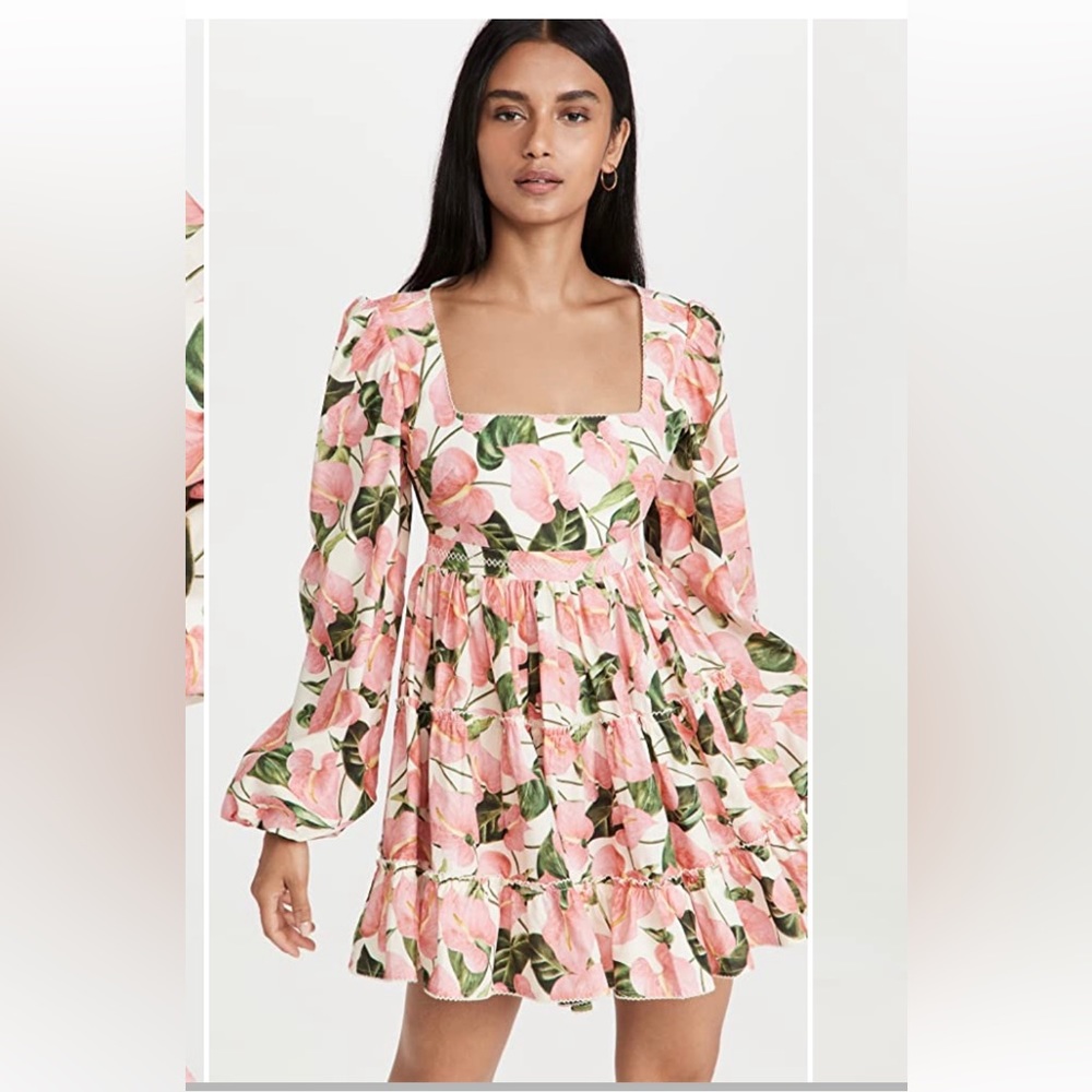 Agua by Agua Bendita Floral Avena Mini Dress